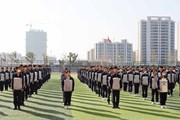 开大附中举行“期中考试动员”主题升旗仪式